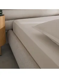 شرشف سرير قطن بحواف مطاطية بإرتفاع 30سم - 2