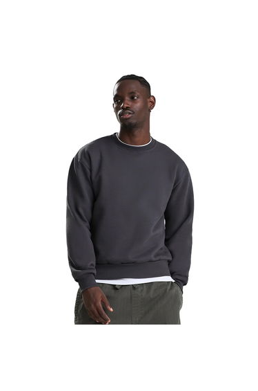 Awdis Mens Vision Heavyweight Sweatshirt - Solid Charcoal