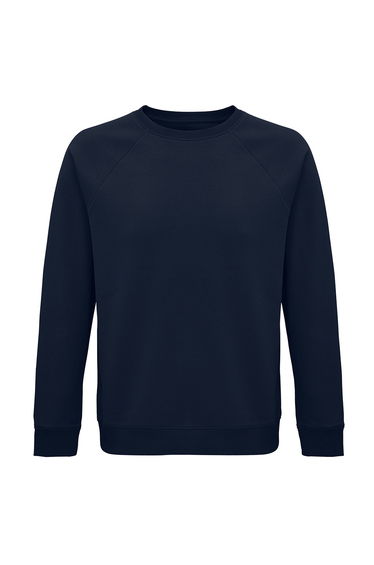 SOLS Unisex Adult Space Organic Raglan Sweatshirt - French Navy