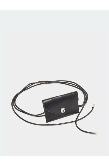 Faux Leather Envelope Wrap Around Belt