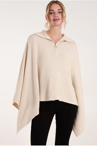 Half Zip Cape