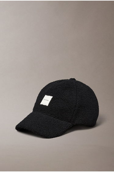 Boucle W Patch Cap Black