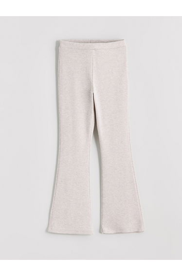 Ribbed Flare Girls' Leggings