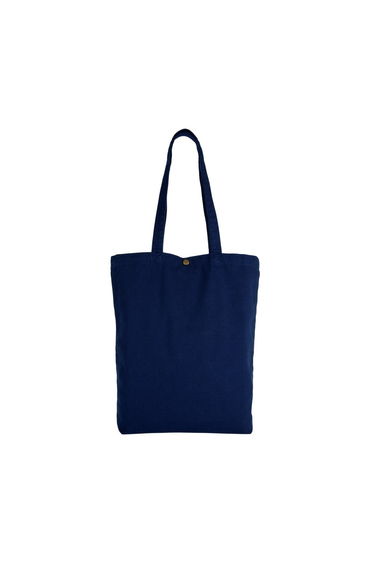 Kimood Cotton Washed 13L Tote Bag - Navy