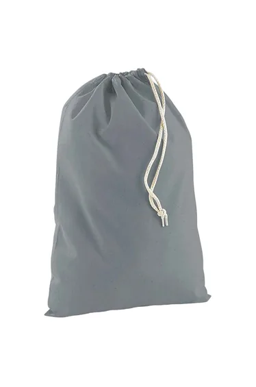 Westford Mill Stuff Drawstring Bag - Pure Grey