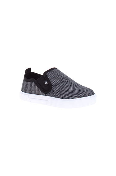 Textured Slip-On Flat Shoes