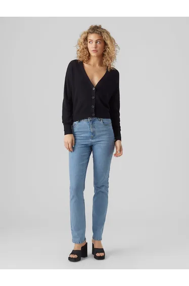 V-Neck Buttoned Cardigan