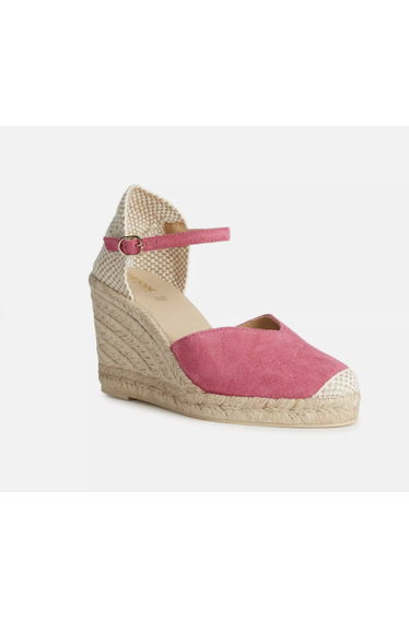 Geox Womens/Ladies D Gelsa A Leather Sandals - Cyclamen