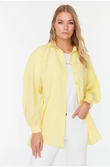 Shirt - Yellow - Relaxed fit
