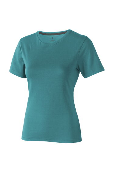 Elevate Womens/Ladies Nanaimo Short Sleeve T-Shirt - Aqua