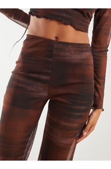 Saturn Mesh Flare Trousers product thumbnail 3