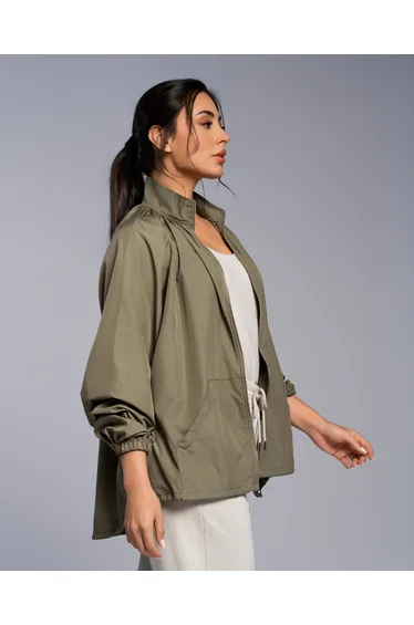 جاكيت قطن اخضر