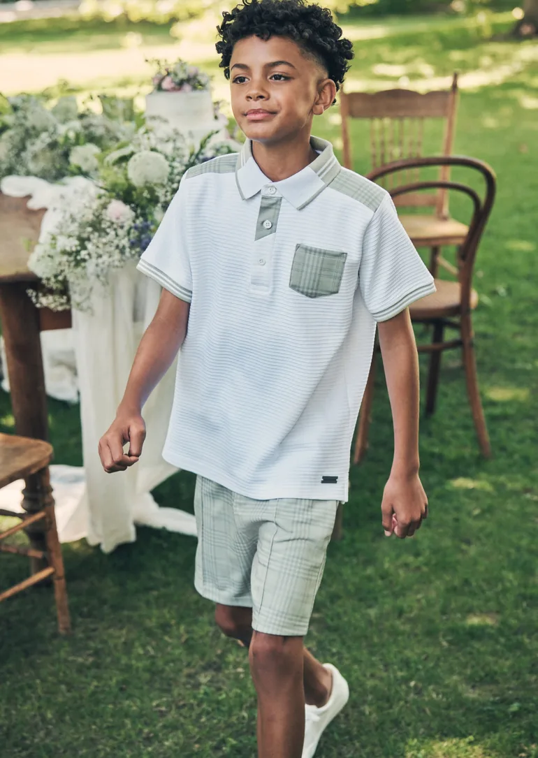 Dawson Grey Check Smart Shorts - 5