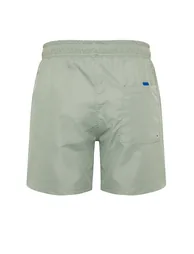 Light Khaki Men's Basic Standard Size Sea Shorts - 3