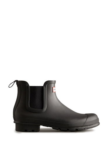 Hunter Mens Original Chelsea Boot Black
