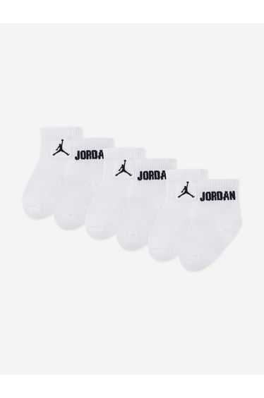 Jordan Baby Tod Everyday Essential Socks Set in White