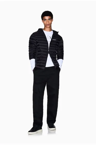 Milano - New York Hooded Jacket Black