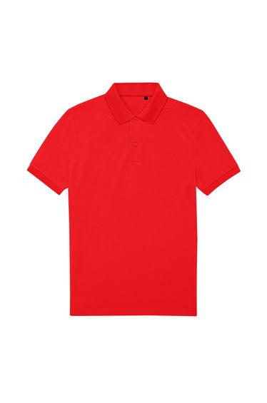 B&C Womens/Ladies My Eco Polo Shirt - Pop Tomato