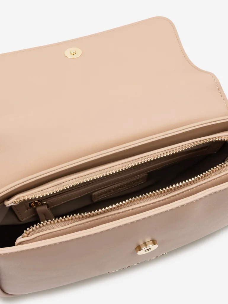 Girls Shari Flap Bag in Beige (26cm) - 4