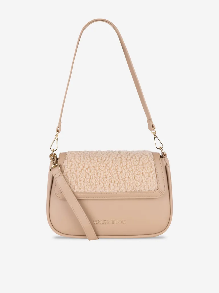 Girls Shari Flap Bag in Beige (26cm)