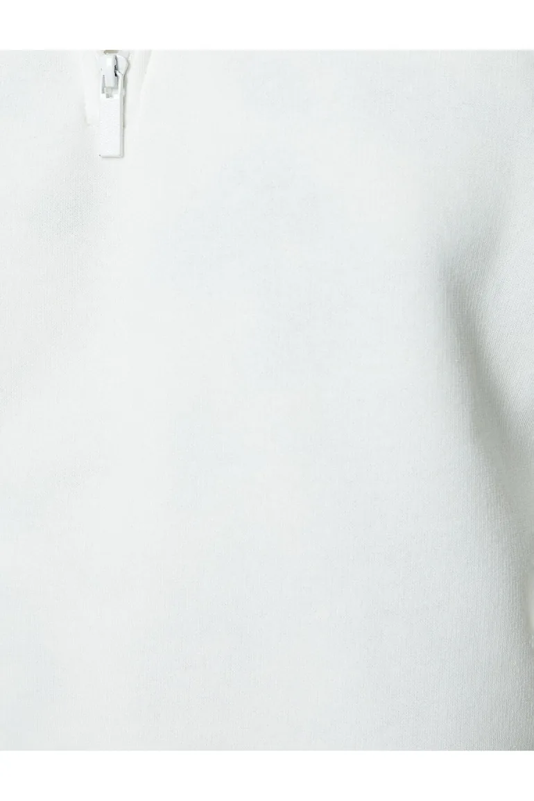 Men's Ecru Sweatshirt - 5