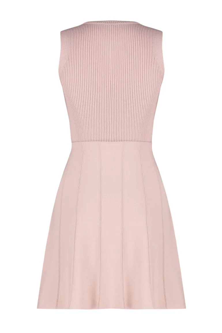 Pink Knitwear Dress - 6