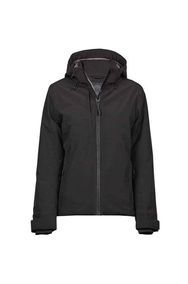 Tee Jays Womens/Ladies Waterproof Jacket - Black