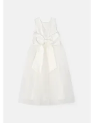 Charlotte White Ballerina Bow Dress - 2