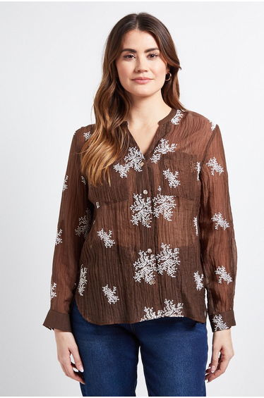 Embroidered Overhead Shirt