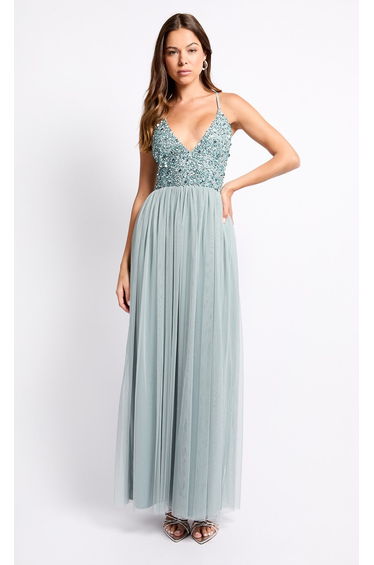 Embellished Maxi Dress