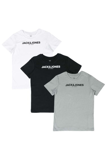 Boy's Jack Jones Junor Harry 3 Pack T-Shirt in other
