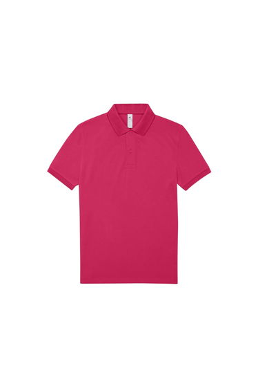 B&C Mens Polo Shirt - Meta Fuchsia