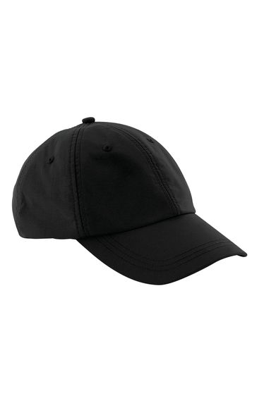 Beechfield 6 Panel Outdoor Baseball Cap - Black