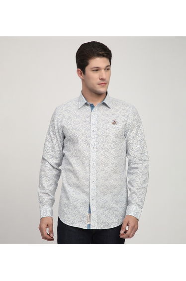 BHPC MENS SEMI CASUAL WEAR LONG SLEEVE SHIRT