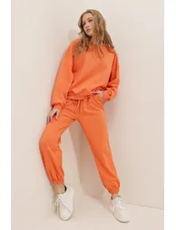 Sweatsuit - Orange - Regular fit - 2