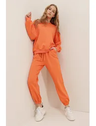 Sweatsuit - Orange - Regular fit - 3