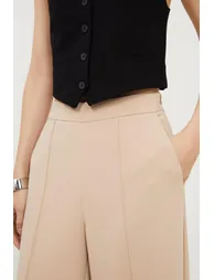 Tailored Wide Leg Trousers - 2