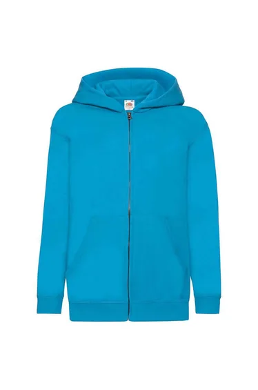 Fruit Of The Loom Childrens/Kids Hooded Sweatshirt - Azure
