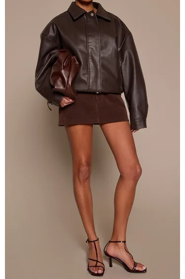 Chocolate Plum Patent PU Caged Heeled Sandal