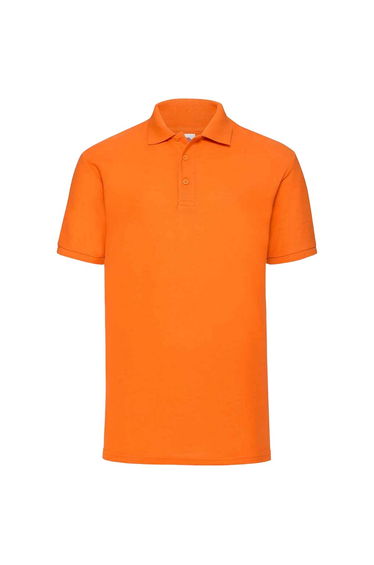 Fruit of the Loom Mens 65/35 Polo Shirt - Orange