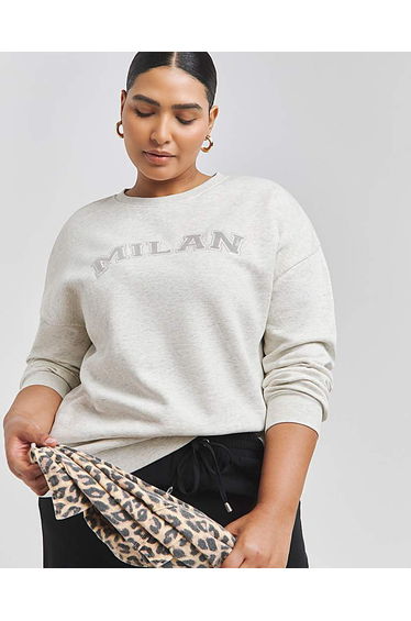 Milan Sequin Sweatshirt