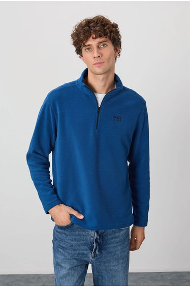 TOMMY Men's Plush Half-Zip Sweatshirt