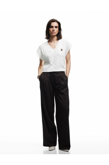 Oversize Sweater Vest