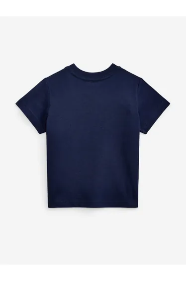 Ralph Lauren Baby Boys Polo Bear Jersey T-Shirt in Navy