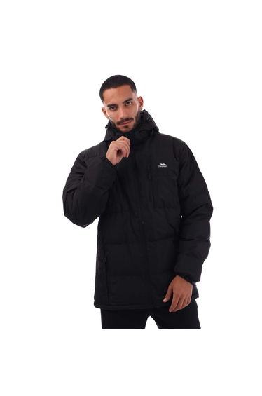 Men's Trespass Locked Padded Jacket in Black