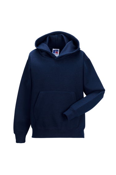 Jerzees Schoolgear Childrens Hooded Sweatshirt - French Navy
