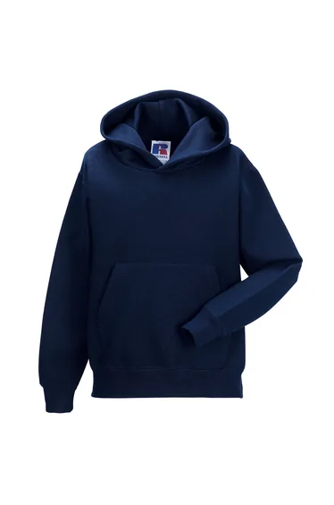Jerzees Schoolgear Childrens Hooded Sweatshirt - French Navy