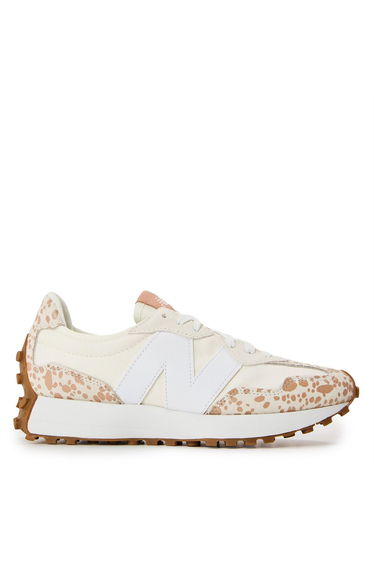 New Balance Womens/Ladies 327 Suede Flat Trainers - Sea Salt