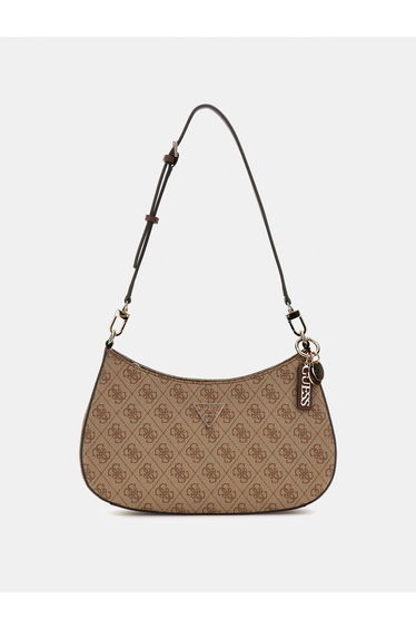 Noelle Ii Top Zip Shoulder Bag Latte