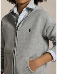 Boys Logo Zip Up Top - 1